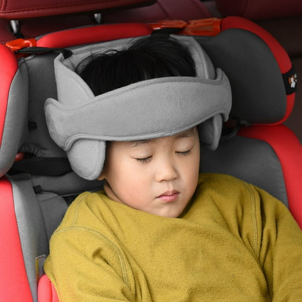 1 soporte para la cabeza del bebé para el asiento del coche, soporte para  la cabeza del asiento del coche para el reposacabezas de la correa de la  cabeza del niño, asiento