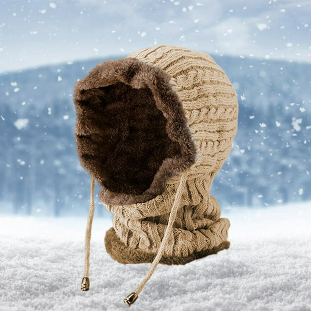 Sombreros de invierno para mujer, gorro de punto cálido, gorro de esquí de  nieve, vintage, lindo, para mujer, a la moda, para invierno, cálido