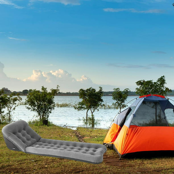 Colchón de aire inflable portátil Cama Camping Mochilero Coche