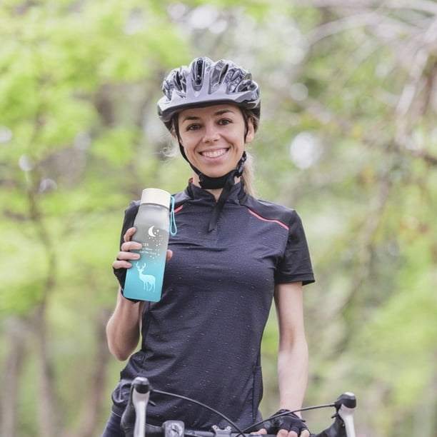 Botella Agua Titanio Bicicleta Acampar Al Aire Libre Ciclismo Senderismo  Deporte