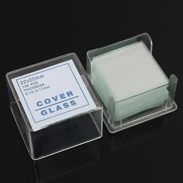 Kartell™ Caja de poliestireno para portaobjetos: Accesorios y lámparas para microscopios  Microscopios, portaobjetos y cubreobjetos