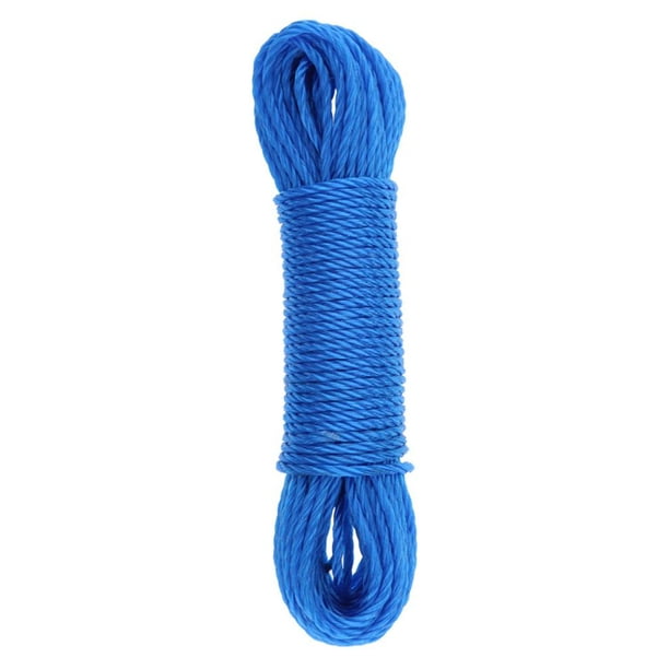 Cuerda de nailon multis para jardín, garaje, exterior, bricolaje, 20M, 10M,  3PCS 20m (azul + naranja ) Sunnimix Cuerda de nylon Cuerda para tender la  ropa