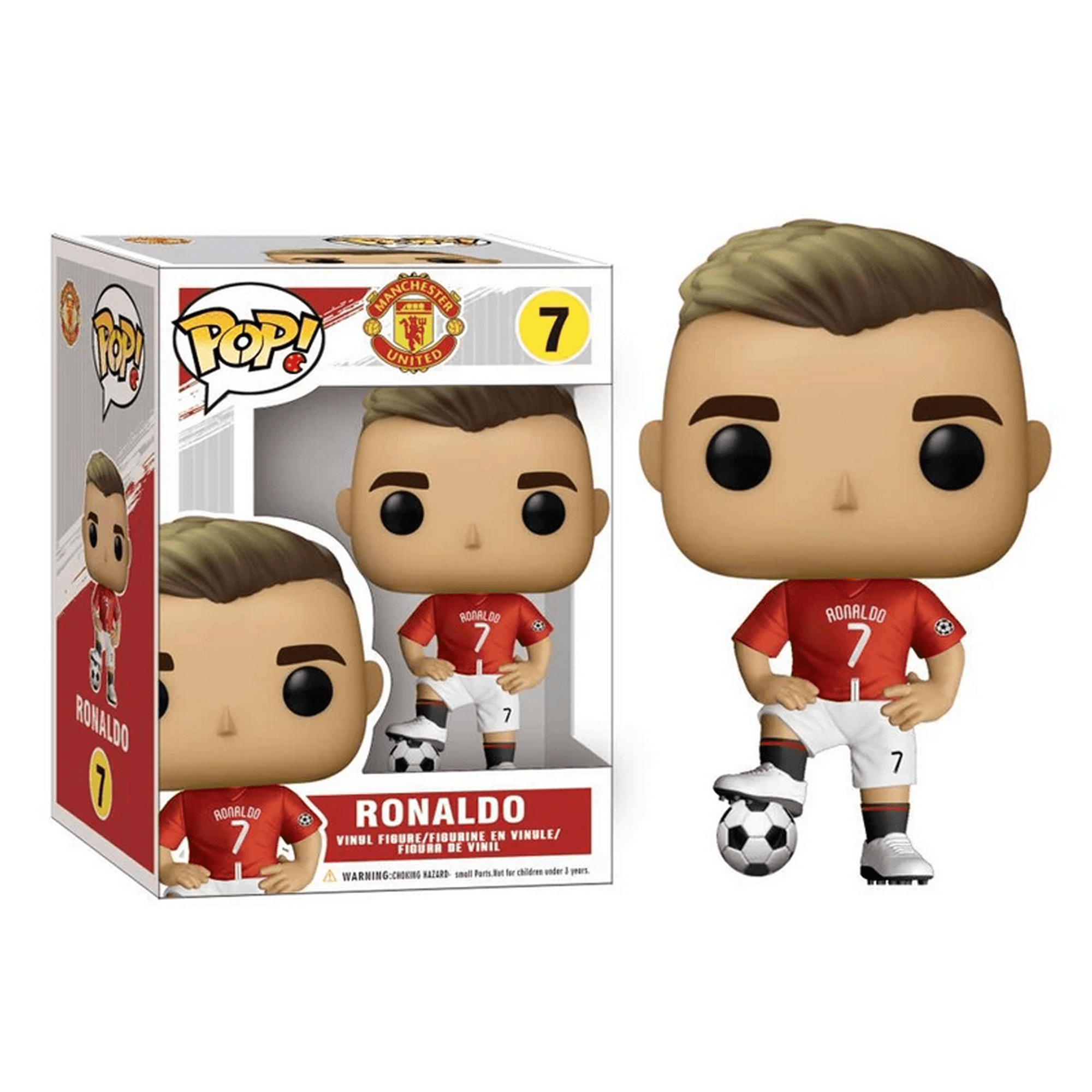 Figura Funko Pop Cristiano Ronaldo CR7 Manchester United | Walmart en línea