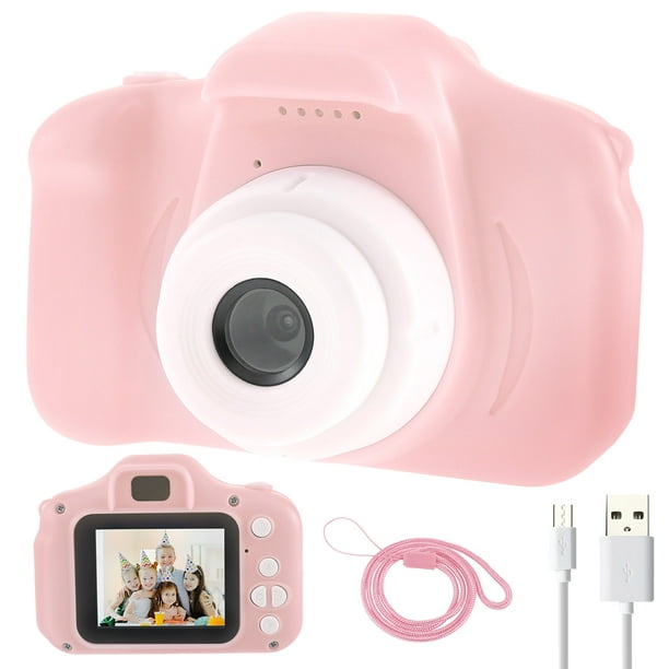 Cámara digital para niños, cámara para niños pequeños, cámara para niños  con pantalla de 2 pulgadas y tarjeta SD de 32 GB, cámara para niños,  juguetes