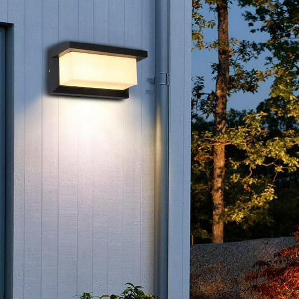Luz de pared exterior LED resistente al agua IP65 Sensor de