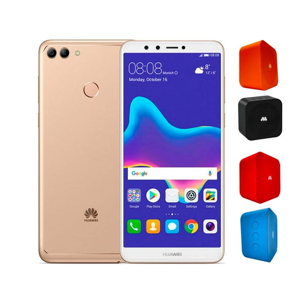 Huawei Y9 2018 Desbloqueado con 4GB RAM y 128GB ROM, en color Dorado