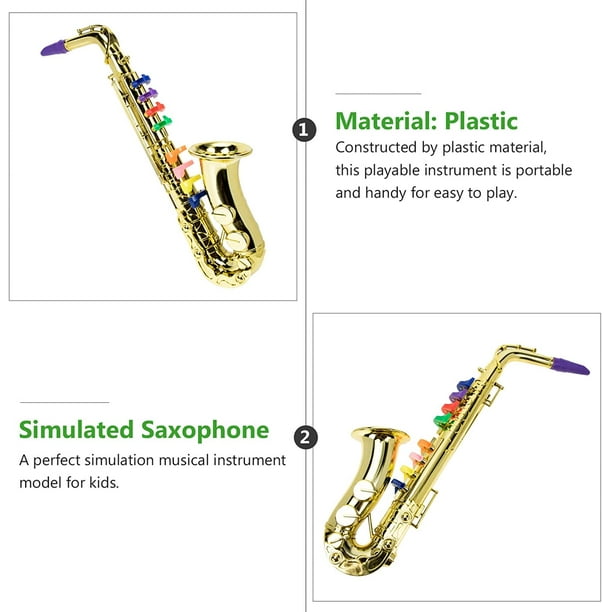 Saxofón Juguete TFixol Oro TFixol