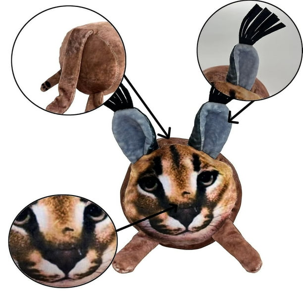  Muyis Floppa - Juguete decorativo de peluche suave para gatos  (4.7 x 7.5 pulgadas) : Juguetes y Juegos