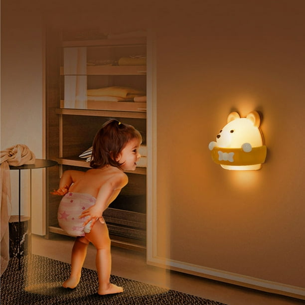 Lámpara Bebé Niños Dormitorio Sala de estar Iluminación de noche LED Animal  lindo Luz de noche Ndcxsfigh Para estrenar