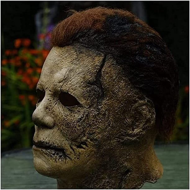 Nueva máscara de Halloween de Michael Myers, máscara de Michael Myers,  máscara de terror, máscara de cabeza completa de látex, máscara de cosplay  de película, máscara de látex de terror de Halloween