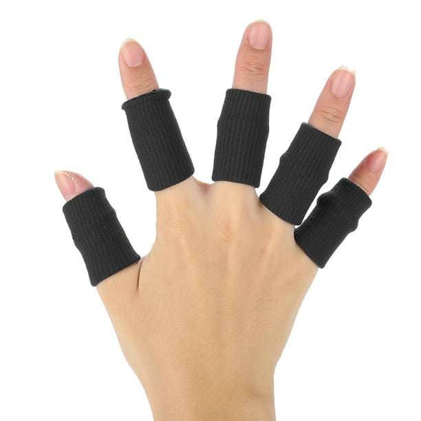 Protector elástico para Dedos, Protector de Dedos, Protector Elástico  Vendas Bandas Finger Guard para Baloncesto Voleibol Bádminton (black) :  : Salud y cuidado personal