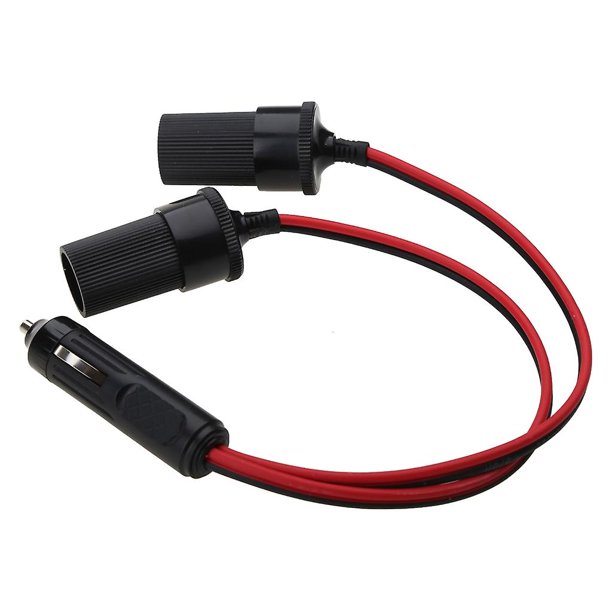 1 to 3 Adaptador de cargador de mechero de coche de 1 a 2/3, 1 enchufe  macho a hembra de 2/3 vías YONGSHENG 8390612054679