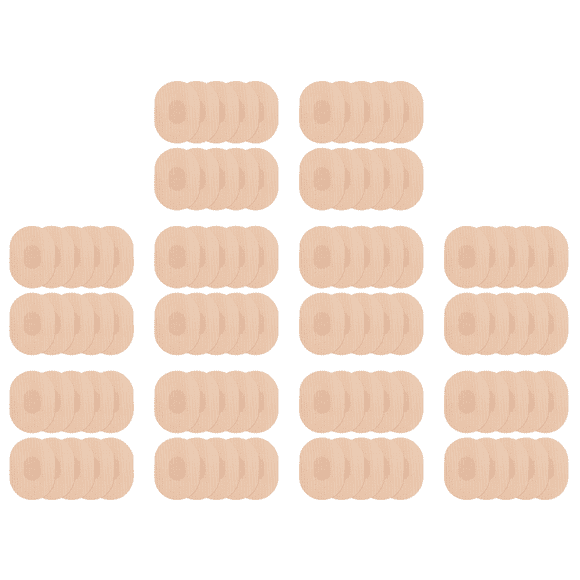 pegatina sensor transpirable 10 unidades portátil para monitor glucosa en beige