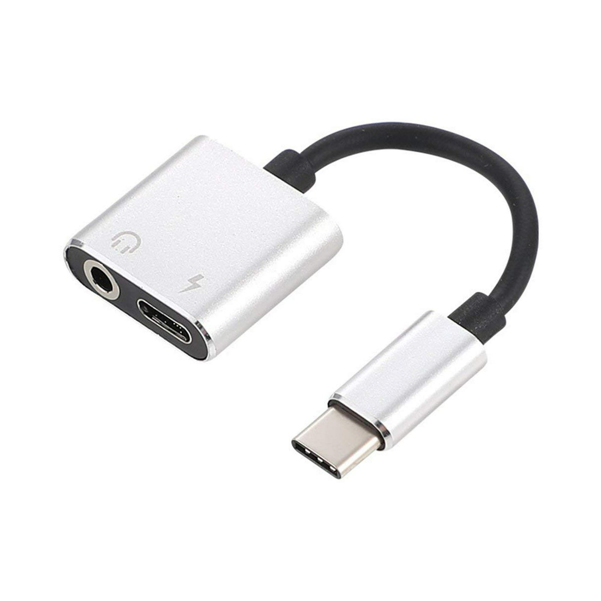 Adaptador USB C a Jack 3.5mm | Shift Plus AA405 | Para Auriculares Macho a  Hembra | Advanced Series Blanco