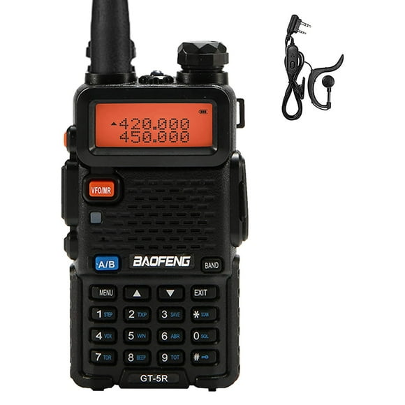 walkie talkie baofeng uv5r walkie talkie fm transceivr radio bidireccional pantalla dual vhf 13617 baofeng walkie talkie