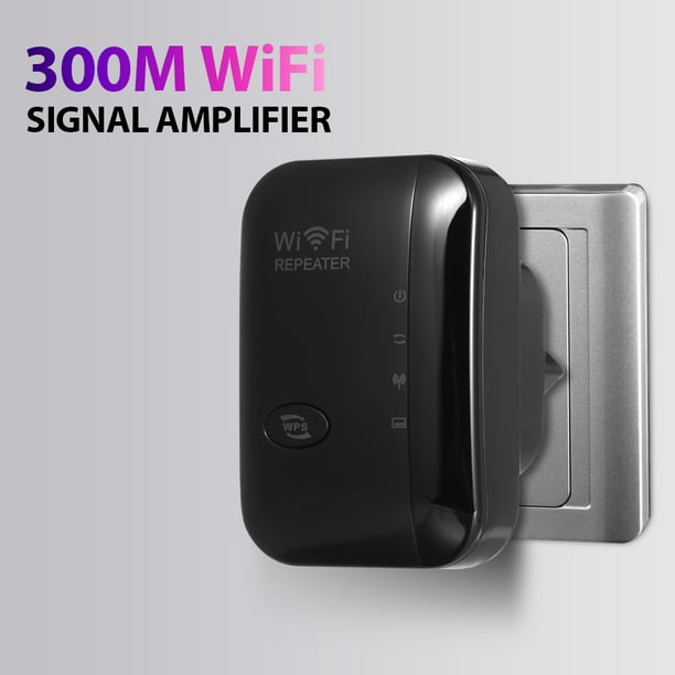 Comprar Amplificador de señal WiFi repetidor inalámbrico 300M WiFi