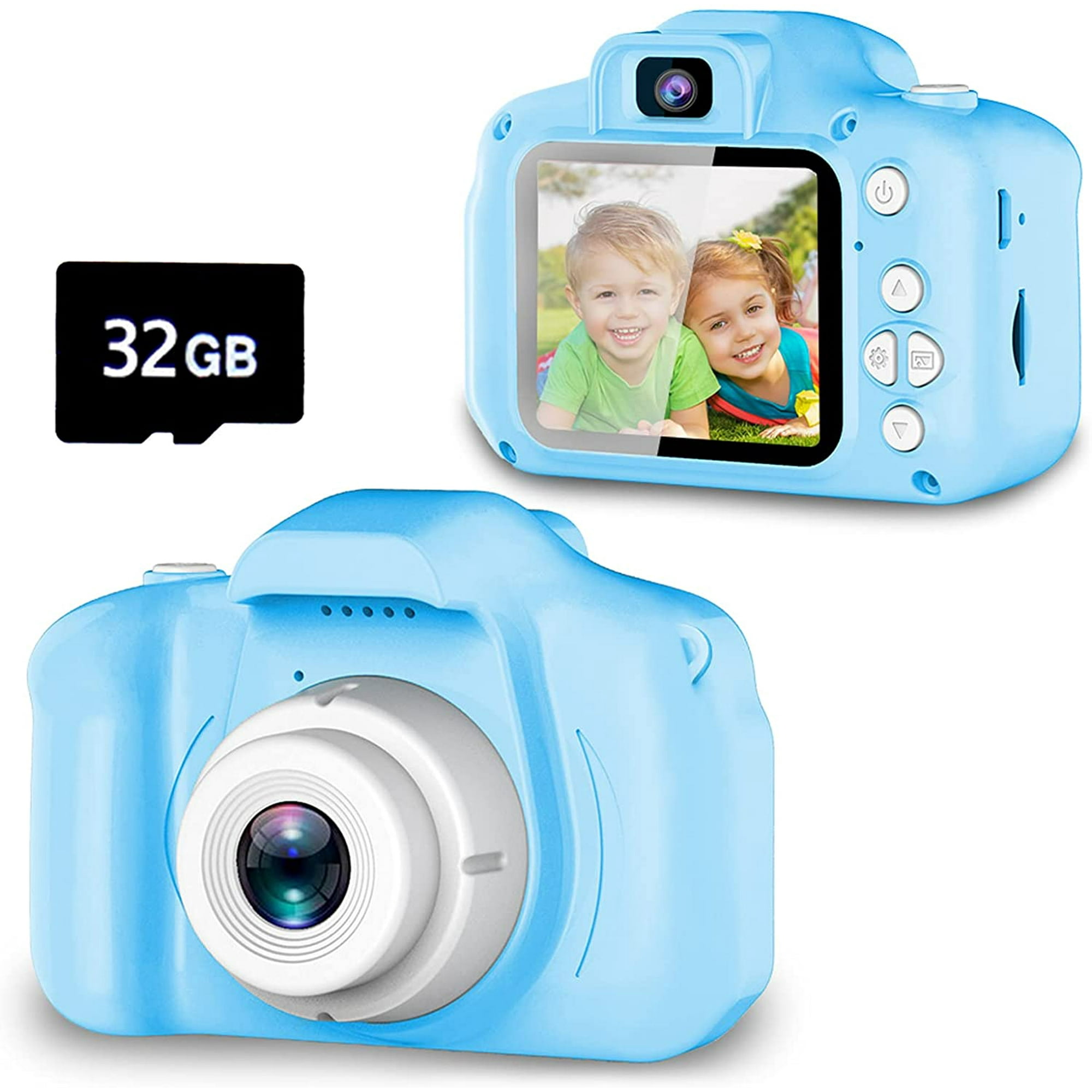 Cámara para niños, cámara digital para niño y niña de 3 a 10 años, cámara  de vídeo digital para selfies, regalos de cumpleaños, juguetes para niños.  Sincero Electrónica