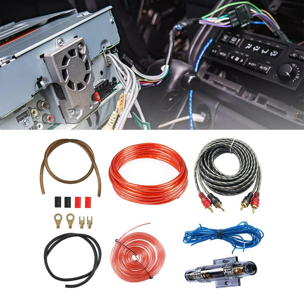 Kit de cable de audio de control del coche para amplificador