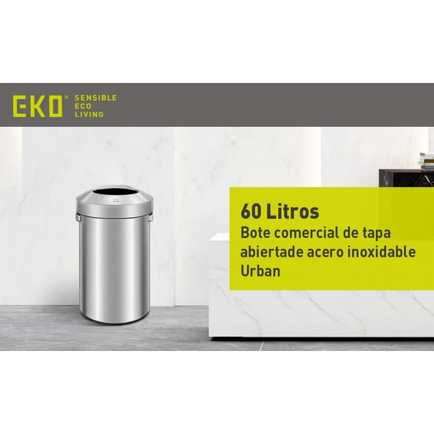 EKO Cubos de Basura Compactos Rectangulares – 60L • Urbaniere Europe