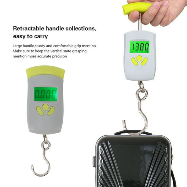 Báscula digital para de 50 kg / 110 , báscula electrónica para , báscula  para maletas, básculas para Soledad Báscula de equipaje digital