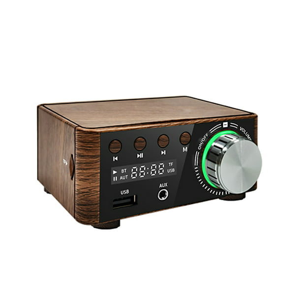 Amplificador de audio pequeño amplificador para altavoz pasivo  Amplificadores de componentes de audio Amplificadores de doble amplificador  de audio