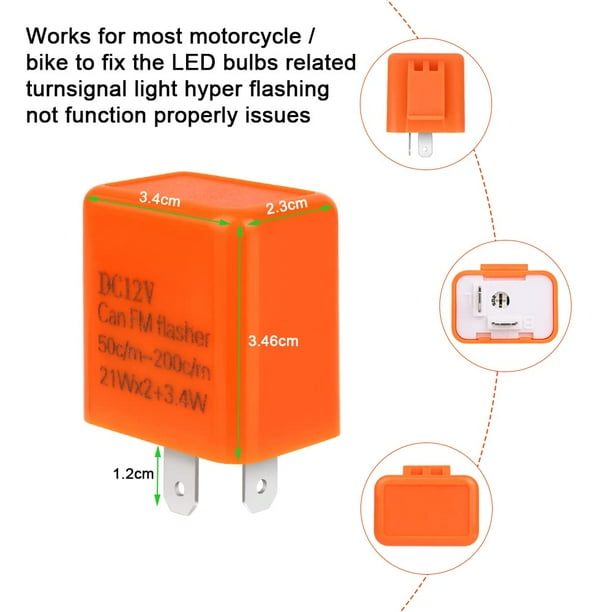 Relé para intermitentes LED UNIVERSAL 2 pines – California Motorcycles