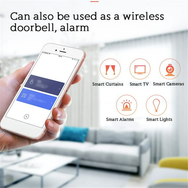 Injueey Smart Home Tuya WiFi Sensor de movimiento Smart Gateway Hub Sonido  inalámbrico Luz Alarma Cuerno Funciona con Electrodomésticos No.01 Injueey  HA005231-01