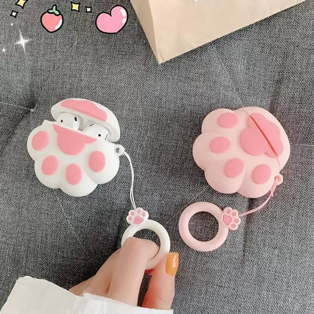 Funda de silicona para Airpods 1 2 Pro de dibujos animados pata