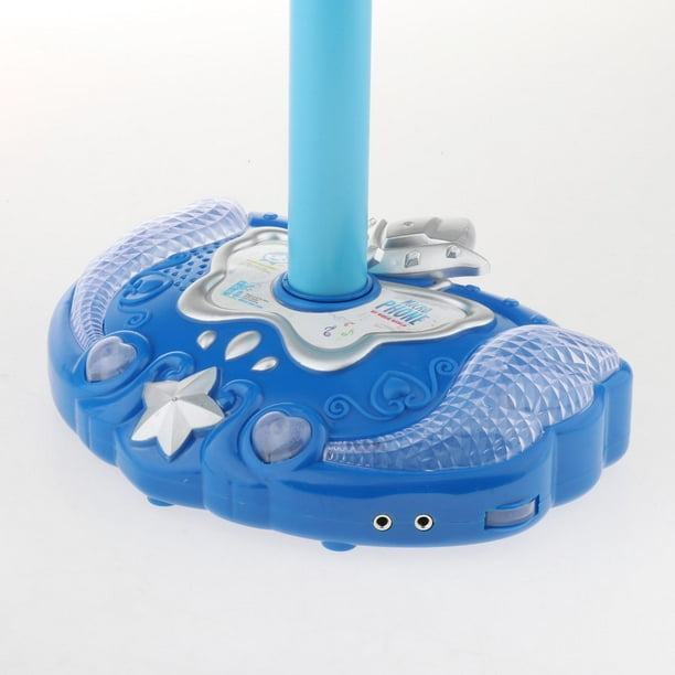 huxspoo Micrófono inalámbrico Bluetooth para karaoke, máquina de karaoke  recargable para niños, el mejor regalo para niños y adultos (azul)