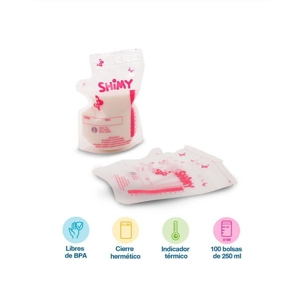 Bolsas de silicona para almacenar leche materna – Baby Pollito