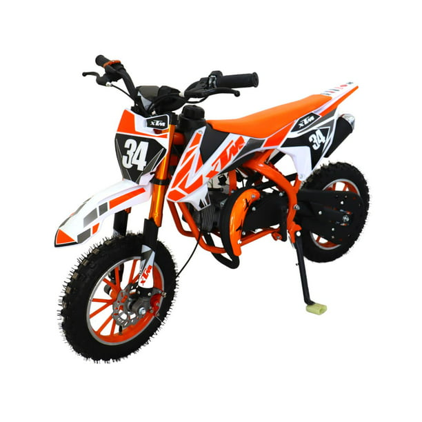 Mini Cross MX70 Minimoto Gasolina – Moto Cross para Niños con Motor 70cc –  Motocicleta Infantil – Vehículo Jóvenes Pilotos – Dirt Bike con Sistemas de