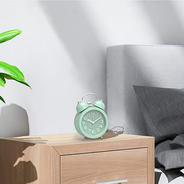 Fondo Reloj Despertador Analógico De Lujo Negro Una Belleza