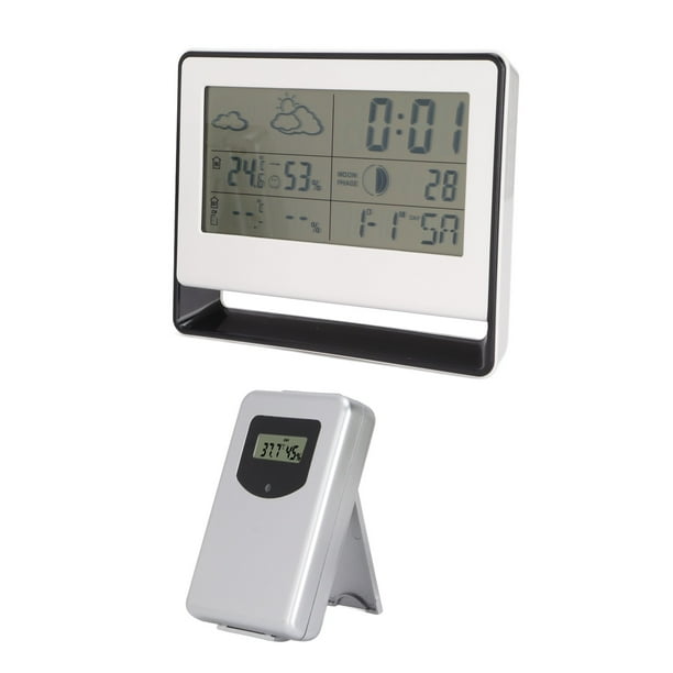Termómetro interior y exterior, termómetro inteligente con sensor  inalámbrico para exteriores