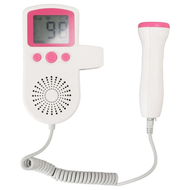 Doppler de embarazo en el hogar, monitor de latido del bebé Monitor de  frecuencia cardíaca fetal seguro Monitor de latido del bebé diseñado para  profesionales Jadeshay A