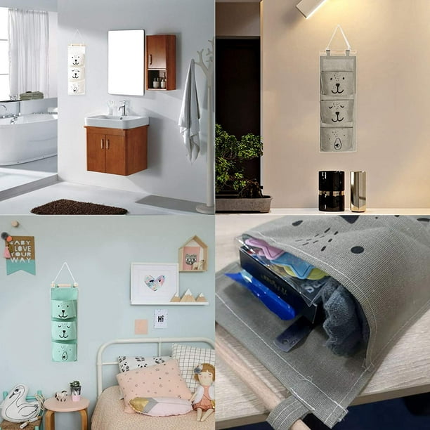 Bolsa de almacenamiento para colgar en la pared, para ahorro de espacio,  para ducha, bolsillo para colgar en el baño – Los mejores productos en la  tienda online Joom Geek
