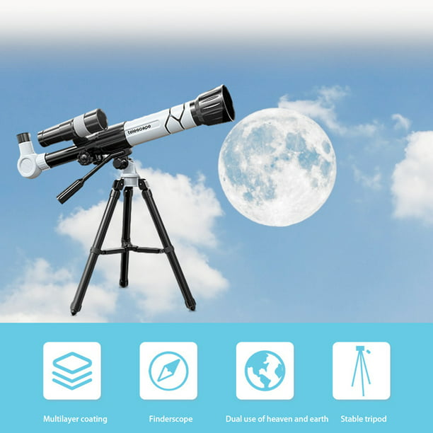 Telescopio Astronómico Profesional HD con Oculares Monoculares de Tmvgtek,  Ideal para la Caza