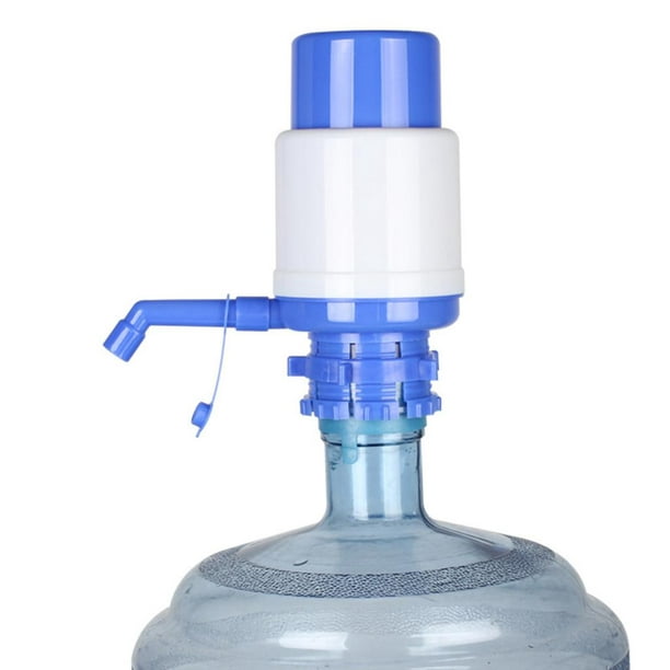 Bomba de agua manual portátil, dispensador de jarra de agua, bomba de agua  potable con tubo y tapa extra cortos, se adapta a la mayoría de los  enfriadores de agua de 7-15
