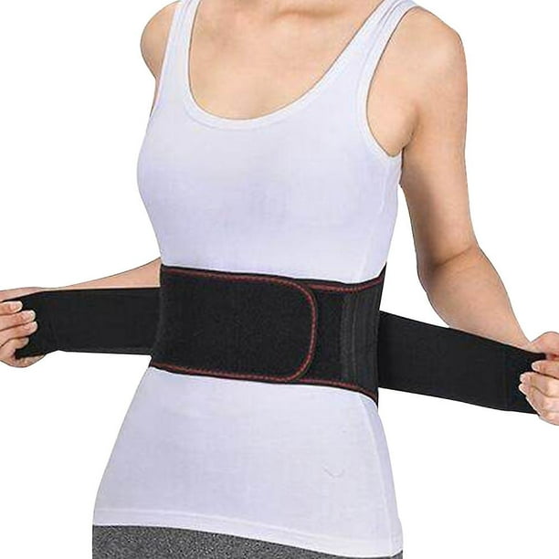 Cinturón de soporte de espalda correas de soporte ajustables para