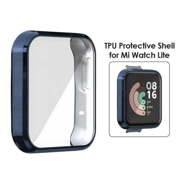 Bumper Shell Frame TPU Protector de pantalla Smartwatch Accesorios para  Xiaomi Mi FLhrweasw Nuevo
