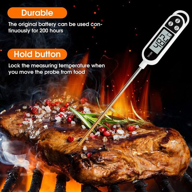 Termometro Electronico de la Carne Super Digital Termometro Comida para  Cocina