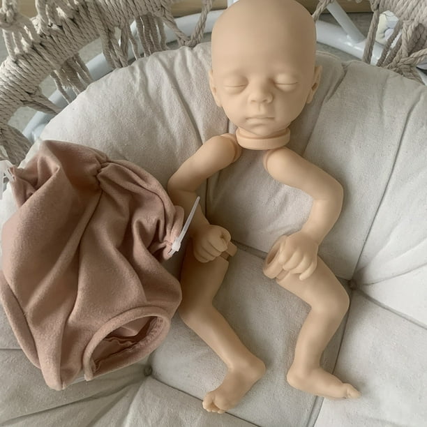 Npk Bebé Reborn Muñeca Simulado Cuerpo Silicona Algodón 50cm