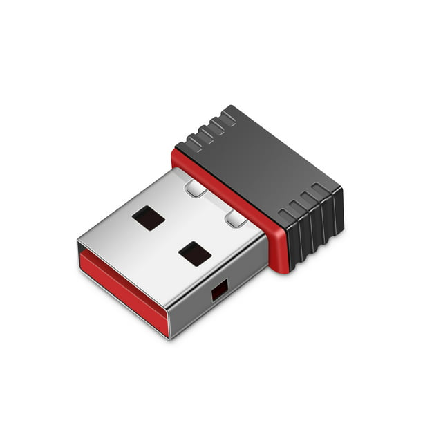 Adaptador WiFi USB LOTEKOO Adaptador de tarjeta de red WiFi Wifi para PC  portátil de escritorio Windows 10 8 150Mbps Vogacara EL010393-00