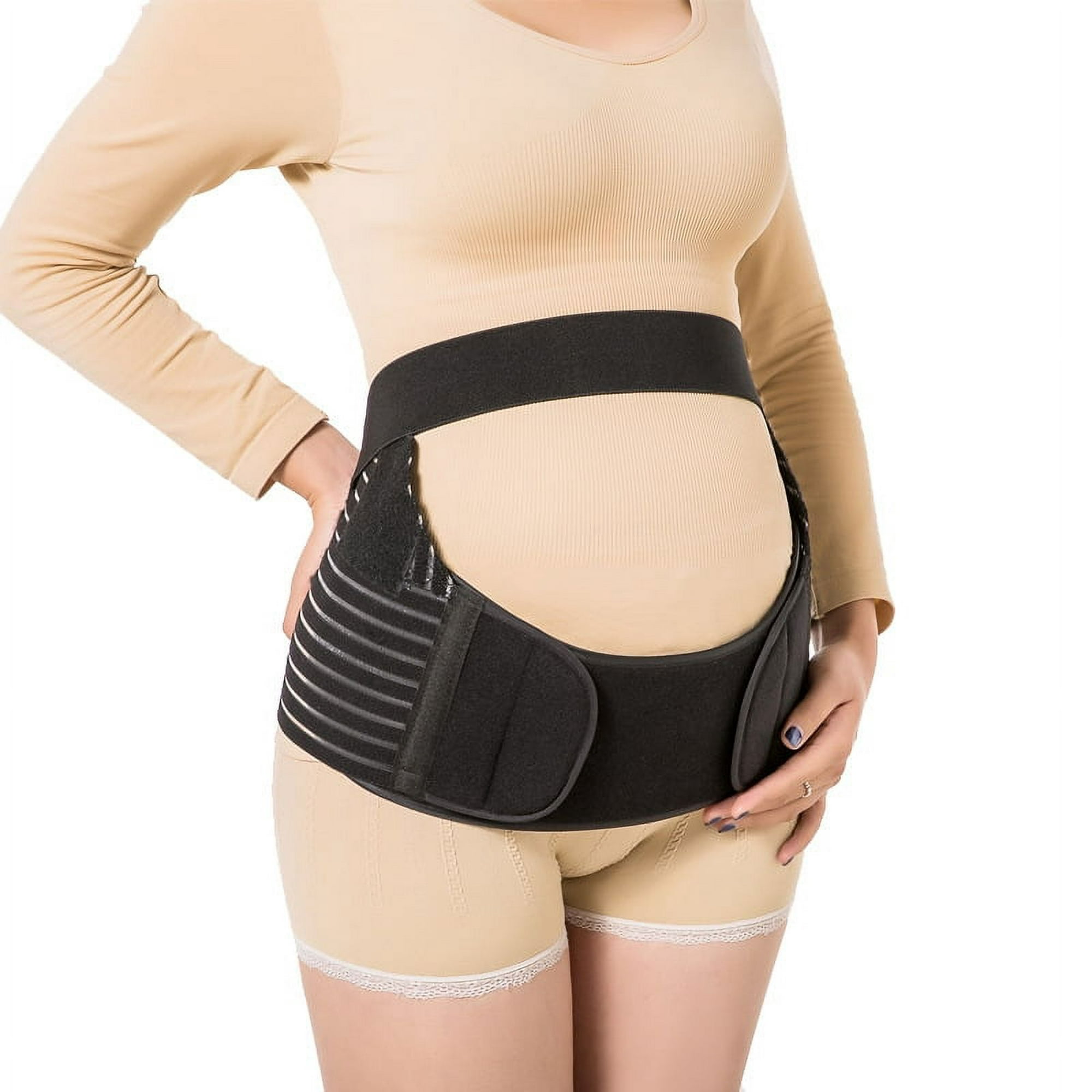 Faja de cinturón de maternidad, cinturón de maternidad 2 en 1 para todo el  embarazo y recuperación posparto, espalda transpirable y soporte pélvico  Cuna prenatal Zhivalor 220352-1