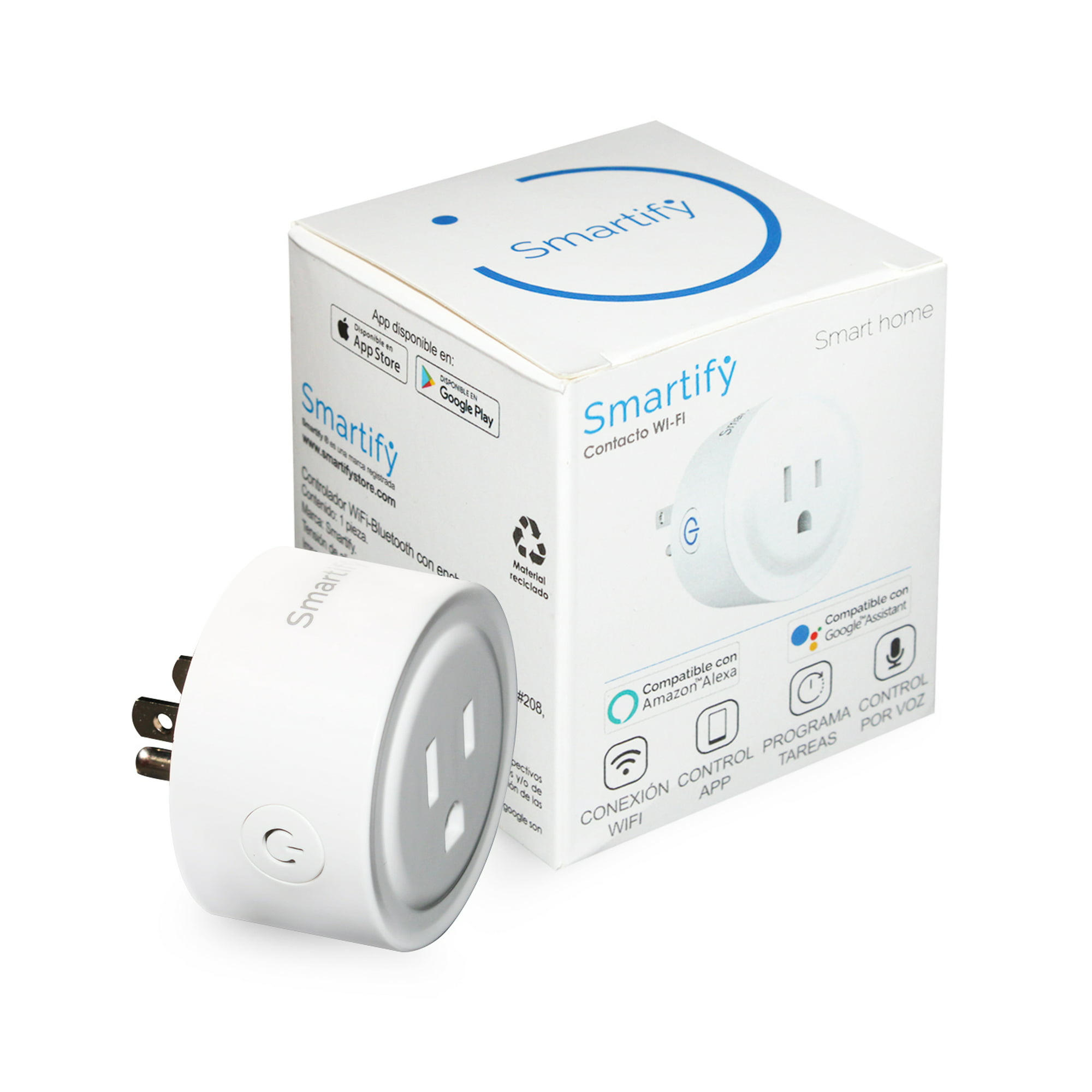 Enchufe Conector Inteligente Smart Plug Wifi Google Alexa