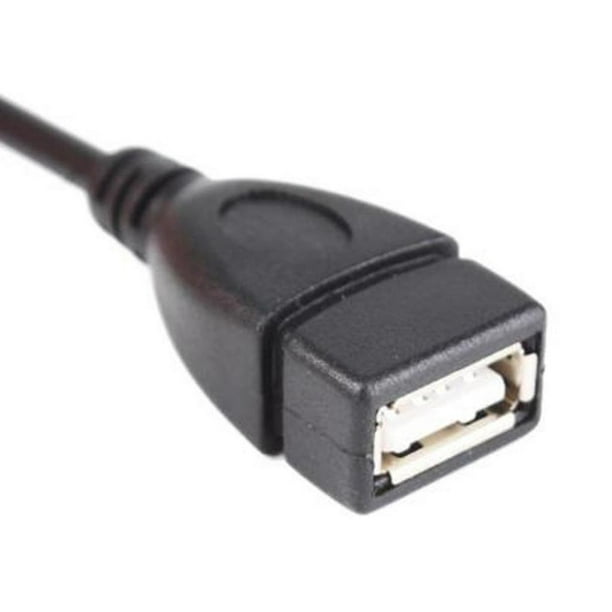 Adaptador de Cable de carga de sincronización de datos USB hembra a hembra,  30 pines, para iPhone 4, 4S, negro/blanco, 1 ud. - AliExpress