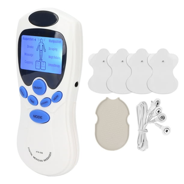 Vive Stim Machine - Estimulador muscular portátil – Unidad digital TENS  Dispositivo de almohadilla de electrodos – Masajeador de electroterapia  para
