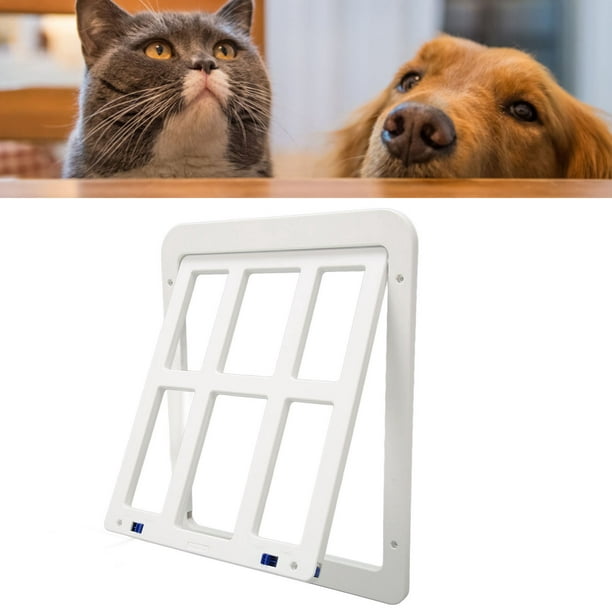 Puerta mosquitera para perros puerta mosquitera para gatos engrosada con  cerradura fácil de abrir y ANGGREK Otros