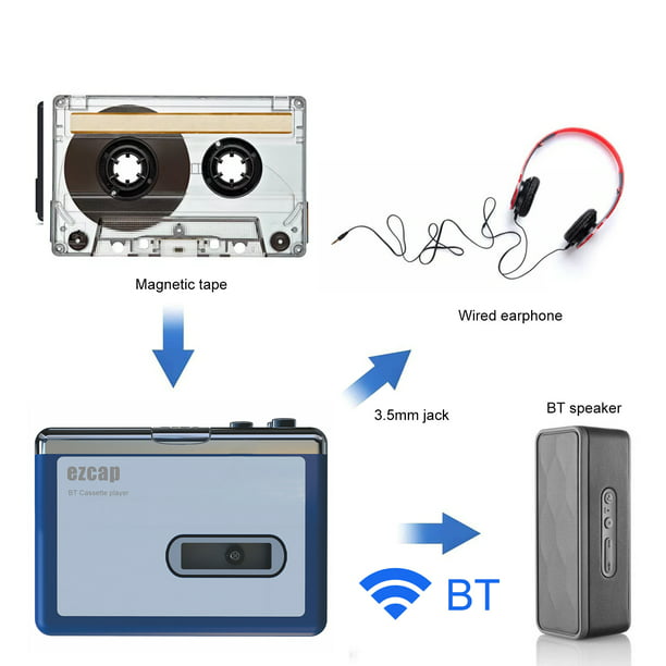 Ezcap218 Super Cassette USB Cassette USB captura el reproductor de