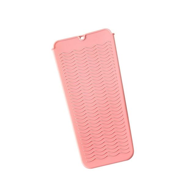 Funda para plancha de pelo, plancha de pelo de silicona, bolsa de  almacenamiento para plancha de pelo con calor, funda resistente al calor,  fiable y duradera