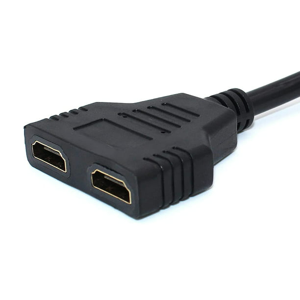 Adaptador HDMI Tipo L Macho a Hembra / Hacia Abajo / HDMI 2.0 4K@60Hz /  Proporciona Flexibilidad Sin Doblar los Cables HDMI <br> <strong>Código  SAT:</strong> 3215190920112